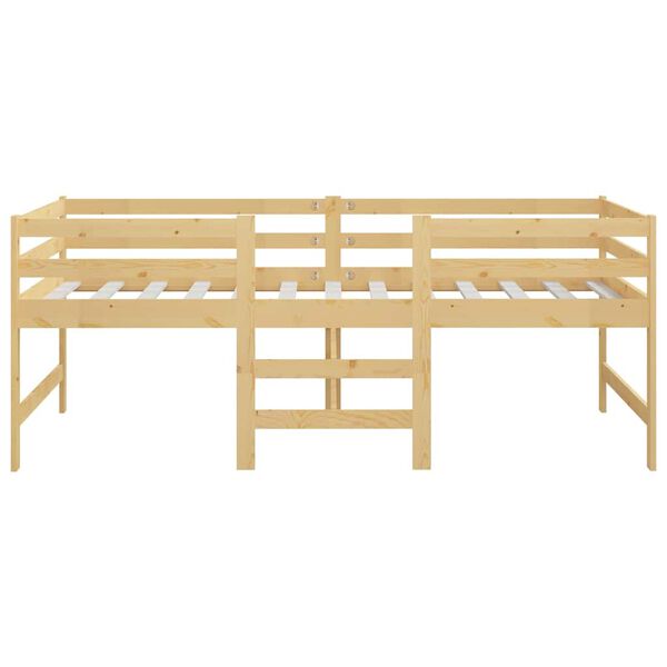 vidaXL Cadre de lit sans matelas 90x200 cm bois de pin massif
