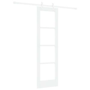 vidaXL Porte coulissante Blanc 61 x 198,5 cm