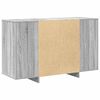vidaXL Buffet Sonoma gris 120 x 41 x 75 cm Bois d'ing&eacute;nierie