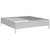 vidaXL Lit sur&eacute;lev&eacute; de jardin 100x100x26 cm acier inoxydable
