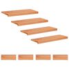 vidaXL Marches d'escalier 8 pi&egrave;ces 80 x 30 x 2 cm Vernis