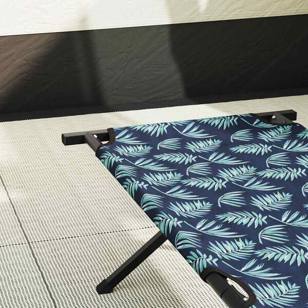 vidaXL Lit de camping pliant Foret 193 x 69 x 45 cm Tissu Oxford