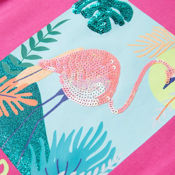 T-shirt pour enfants rose foncé 104