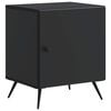 vidaXL Cabinet de chevet Noir 43 x 34,5 x 50 cm Bois d'ing&eacute;nierie