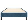 vidaXL Cadre de lit sans matelas bleu foncé 80x200 cm velours