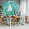 WallArt Papier peint cercle Almond Blossom 190 cm