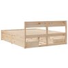 vidaXL Cadre de lit sans matelas 150x200 cm bois de pin massif