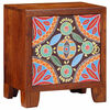 vidaXL Table de chevet 40x30x45 cm bois d'acacia massif