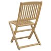vidaXL Chaises pliables de jardin lot de 2 bois massif d'acacia