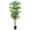 vidaXL Bambou artificiel 240 feuilles 80 cm vert
