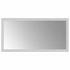 vidaXL Miroir de salle de bain LED Transparent 40 x 20 cm verre tremp&eacute;