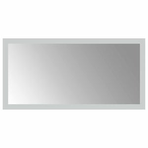 vidaXL Miroir de salle de bain LED Transparent 40 x 20 cm verre tremp&eacute;