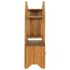 vidaXL Armoire avec étagère Yin Yang 68x26x83 cm Bois de teck massif