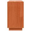 vidaXL Buffet Ch&ecirc;ne brun 111 x 34 x 60 cm Pin massif