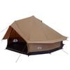 vidaXL Tente familiale Marron 10 personnes