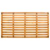 vidaXL Tapis de bain Uni Marron 100 x 53 cm bois