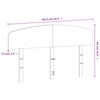 vidaXL T&ecirc;te de lit 160 cm bois massif de pin