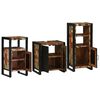 vidaXL Ensemble de mobilier de salle de bain 3 pcs Bois Recyclé Solide