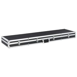 vidaXL Mallette pour arme &agrave; feu Noir 134 x 35 x 12 cm Aluminium