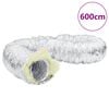 vidaXL Conduit de ventilation isol&eacute; aluminium 6 m &Oslash;10 cm