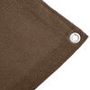 vidaXL Tapis de tente 300x600 cm Marron