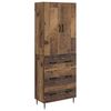 vidaXL Ensemble de Meubles 2 pcs Bois ancien 66 x 34,5 x 90 cm