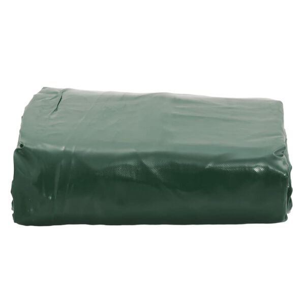 vidaXL B&acirc;che vert 5x5 m 650 g/m&sup2;