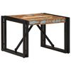 vidaXL Table basse multicolore 50x50x35 cm bois de r&eacute;cup&eacute;ration massif