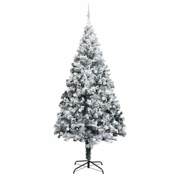 vidaXL Sapin de No&euml;l avec 300 LED avec support Vert 300 cm PVC