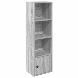 vidaXL Biblioth&egrave;que sonoma gris 31x24x102 cm bois d'ing&eacute;nierie
