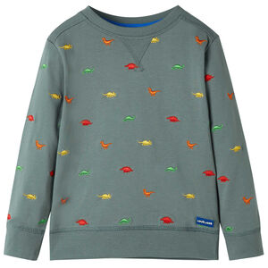 Sweatshirt pour enfants kaki 104