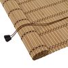 vidaXL Store enrouleur Nature 50 x 220 cm Bambou