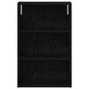 vidaXL Armoire murale de salle de bain Ch&ecirc;ne Noir 40 x 16 x 62,5 cm