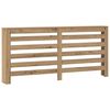 vidaXL Cache-radiateur ch&ecirc;ne artisanal 175x20x82 cm bois d'ing&eacute;nierie