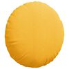 vidaXL Coussins de siège 2 pcs Jaune clair Ø 80 cm