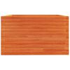 vidaXL Jardini&egrave;re cire marron 80x80x49,5 cm bois de pin massif