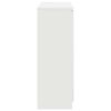 vidaXL Buffet avec tiroirs blanc 100,5x35x98,5 cm bois d'ing&eacute;nierie