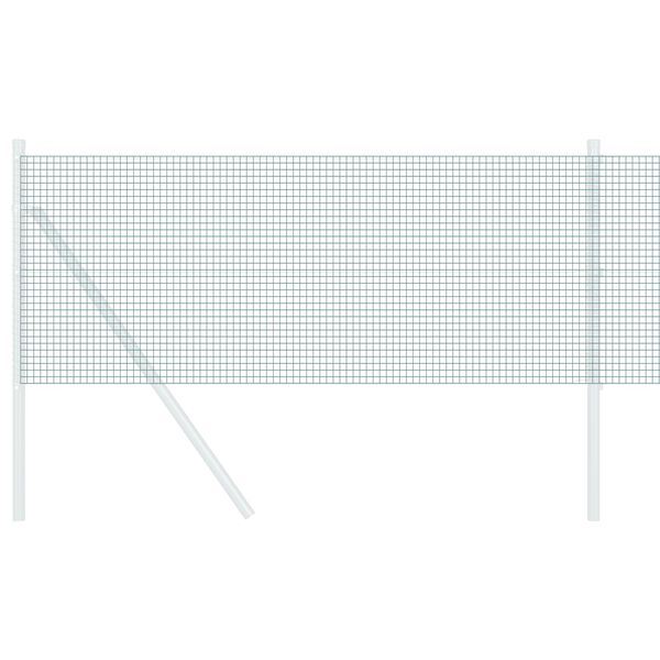 vidaXL Cl&ocirc;ture en fil soud&eacute; Vert 0.5 x 50 m