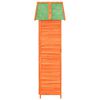 vidaXL Abri à outils de jardin marron 89x52,5x175 cm bois massif pin