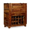 vidaXL Armoire de bar Bois massif 85x40x95 cm