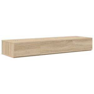 vidaXL Bureau de studio Ch&ecirc;ne Sonoma 152 x 40 x 19,5 cm