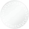 vidaXL Miroir à LED pour salle de bain 80 cm