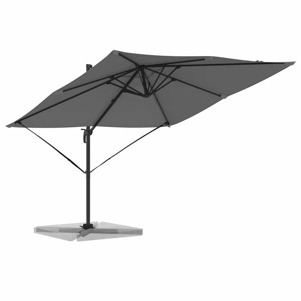 vidaXL Parasol Roma Anthracite 286 x 284 x 265 cm