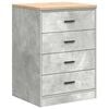 vidaXL Armoire de rangement de garage gris b&eacute;ton 60x51x85 cm bois pin