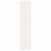 vidaXL Cache-radiateur Blanc 108,5x19x84 cm Bois massif de pin