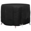 vidaXL Housse pour meubles de jardin 6 &oelig;illets &Oslash;125x75 cm rond