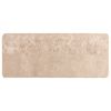 vidaXL Coureur de Tapis MARSA Beige 50 x 100 cm Polyester et PVC