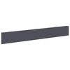 vidaXL Bordure de Pelouse 10 pc 100 x 15 cm Acier Anthracite