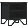 vidaXL Table de chevet Noir 40 x 30 x 40 cm Agglom&eacute;r&eacute;