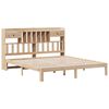 vidaXL Lit biblioth&egrave;que sans matelas 180x200 cm bois massif de pin